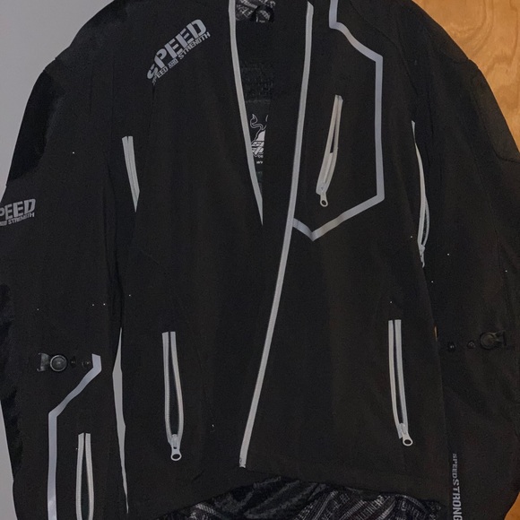Speed strength motorcycle jacket size medium - Picture 1 of 8